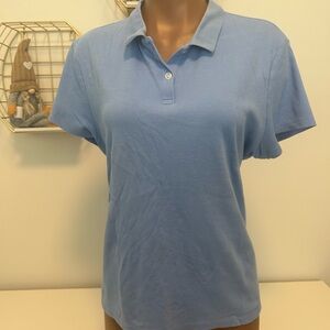 Classic Blue Polo. XL